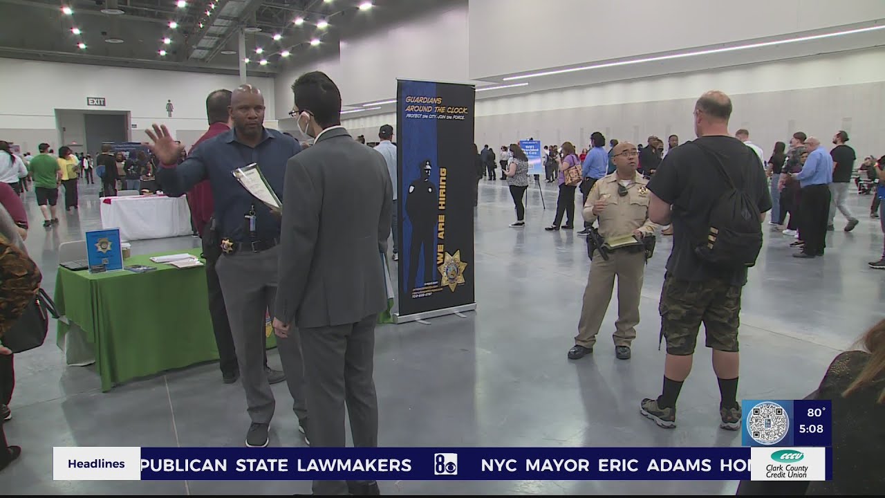 Thousands attend Clark County spring job fair at Las Vegas Convention center