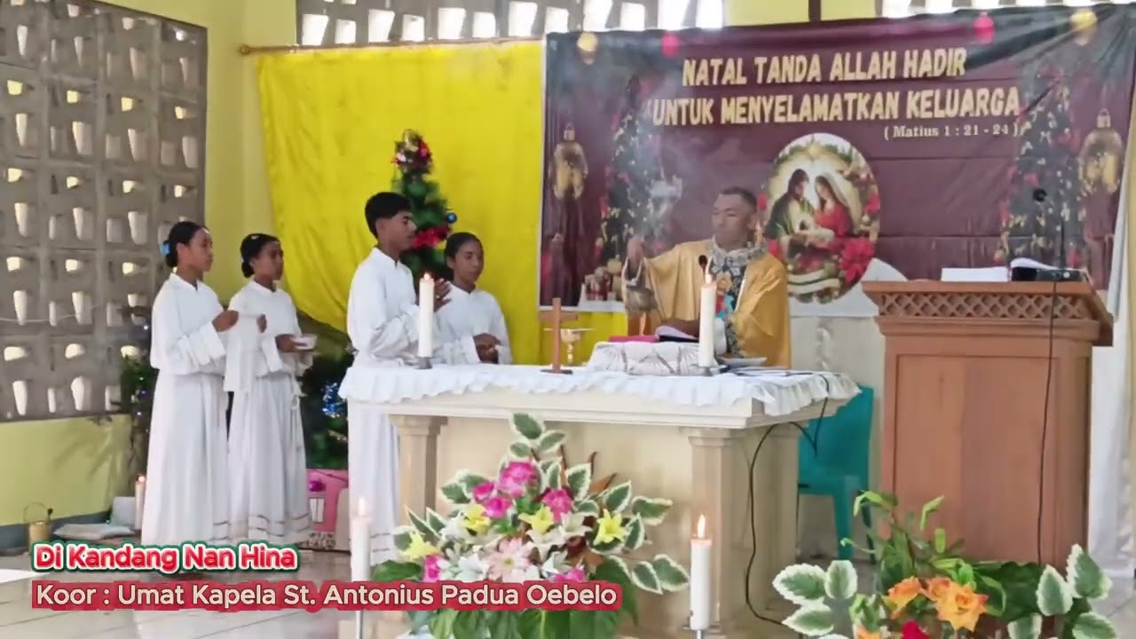 Di Kandang Nan Hina (Koor Natal ) Persembahan