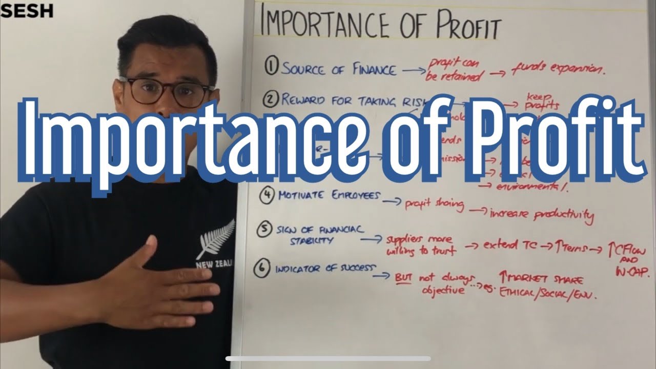Importance of Profit - A Level Business