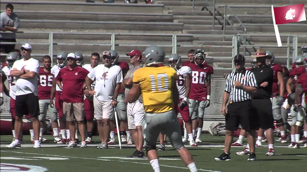 Scrimmage inside Martin Stadium!