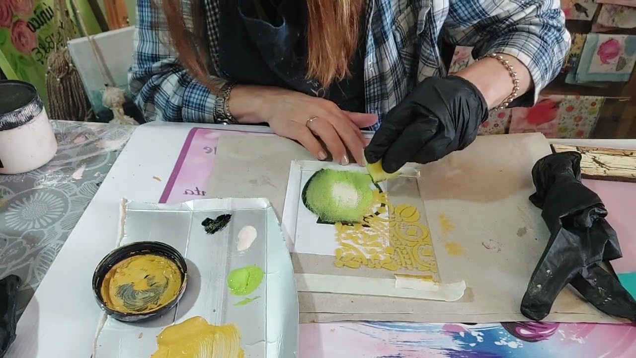 Como pintar en vidrio desde atrás 🤗🎨💕💯
