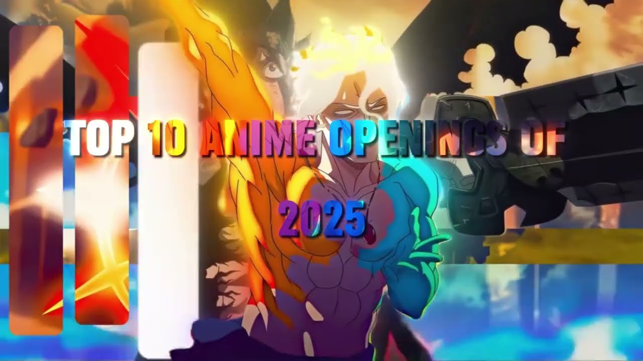 Top 10 Anime Openings 2025