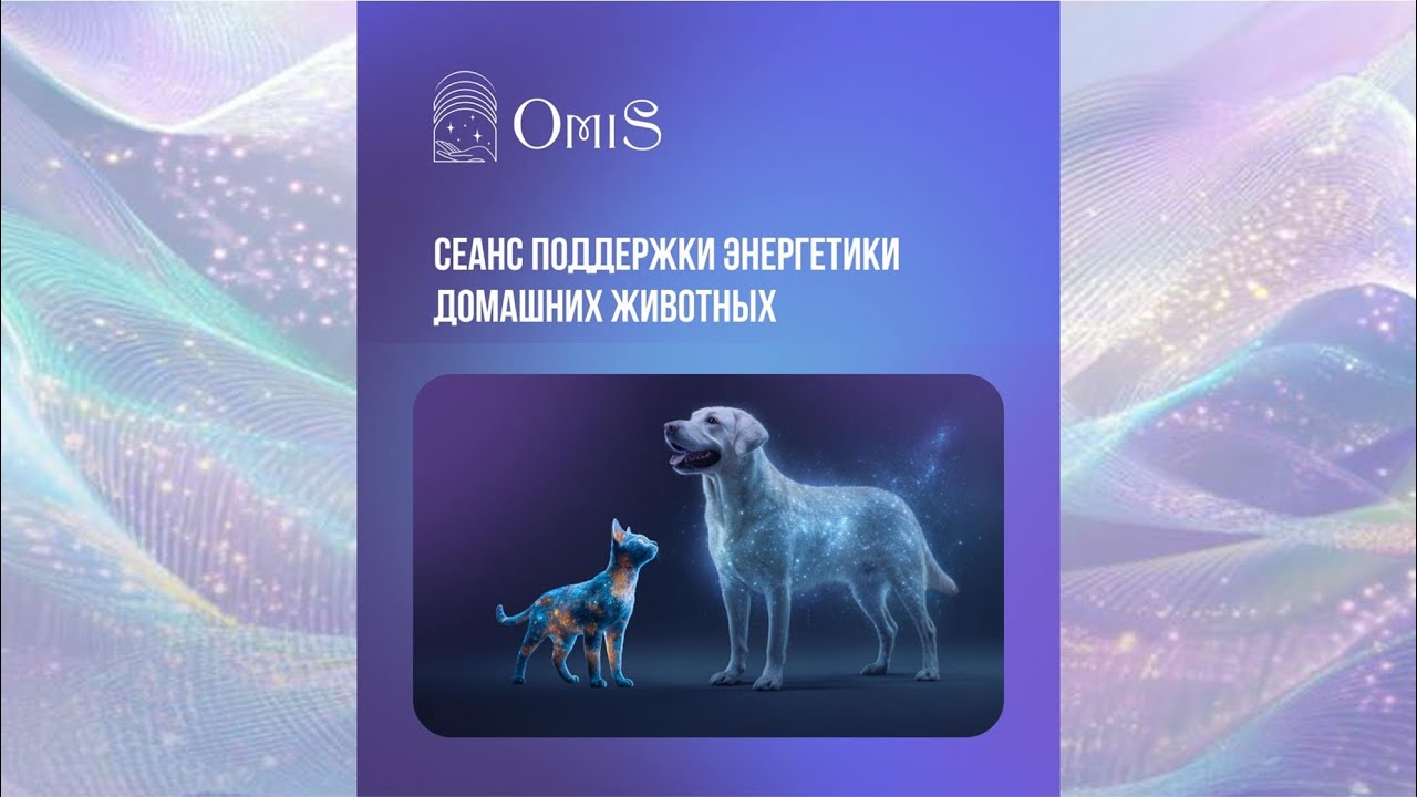 СЕАНС ПОДДЕРЖКИ ЭНЕРГЕТИКИ ДОМАШНИХ ЖИВОТНЫХ 