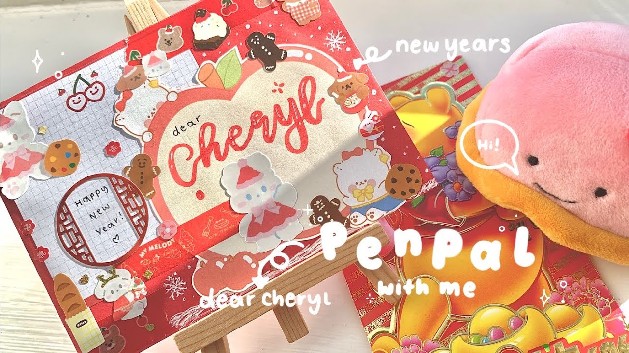 Penpal with me #1, new years letters