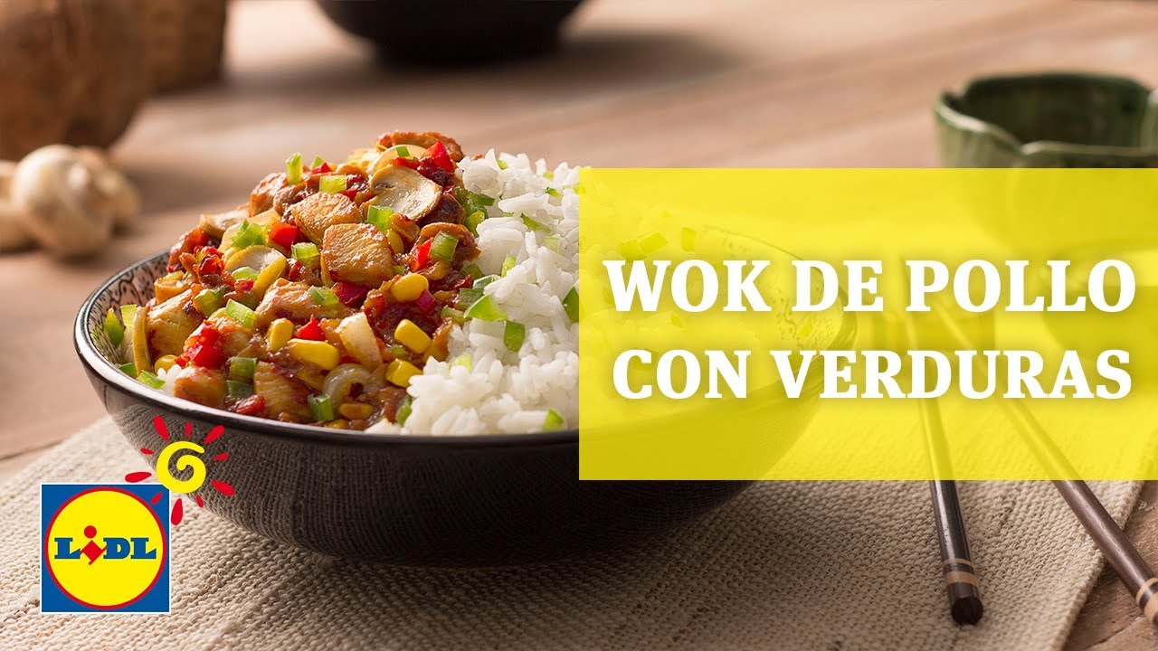 Wok de pollo con verduras 🍛🥢 | Recetas Asiáticas | Lidl España