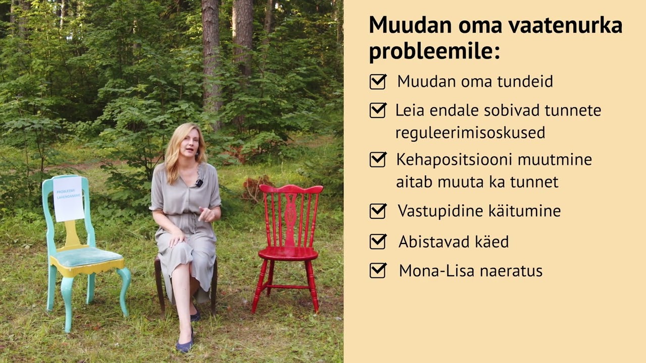 Probleemilahenduse 4 tooli