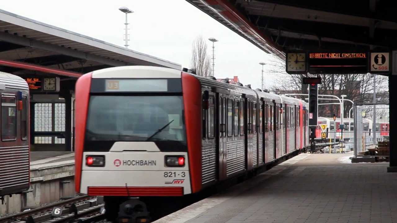 U-Bahn Hamburg // DT3 und DT4 zum Alstereisvergnügen