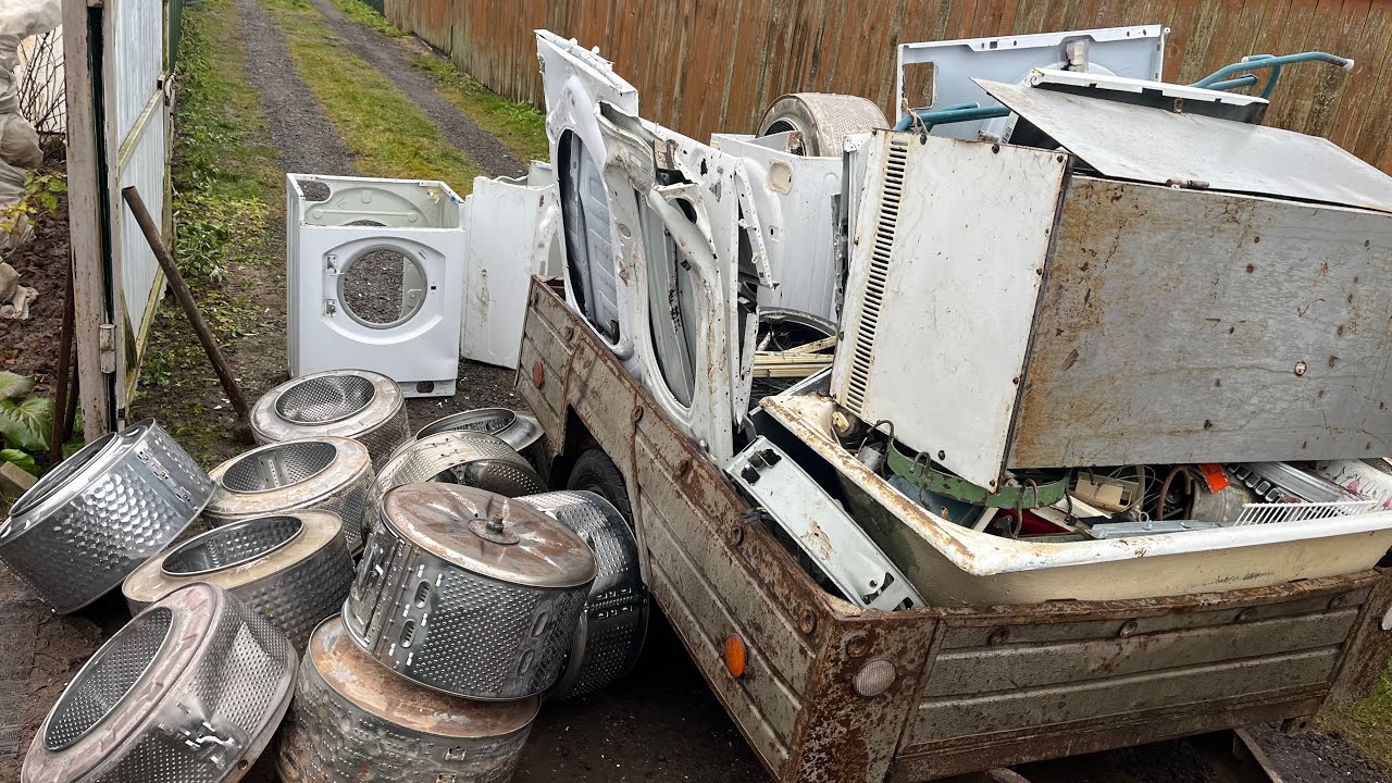 ОЧЕРЕДНАЯ БОЛЬШАЯ СДАЧА МЕТАЛЛОЛОМА! Large scrap metal delivery for metal acceptance!