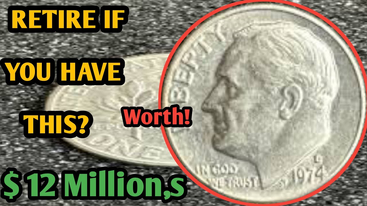 The Rarest 1974 D Roosevelt Dime Error That Could Make you Rich!