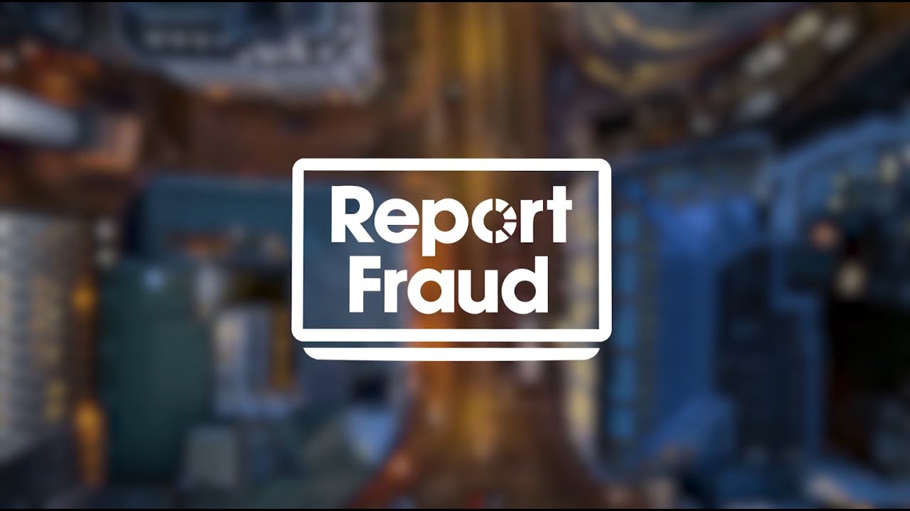 Report Fraud: data is key.