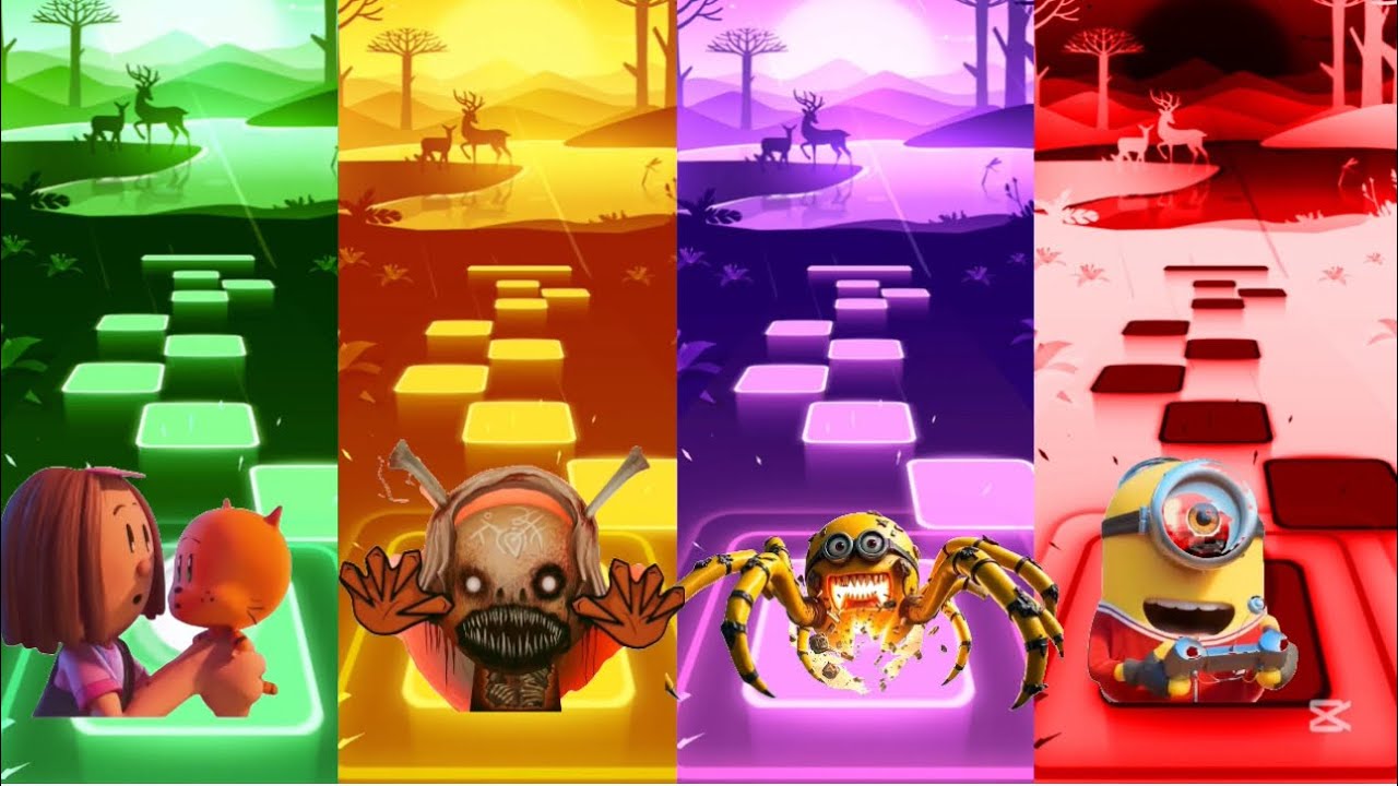 Tiles Hop-Dog Man🆚Sprunki Zombie 🆚Minions Spider  Monster 🆚copy A7D8BC01 854E 4978 B4AF 2E695F758FBB