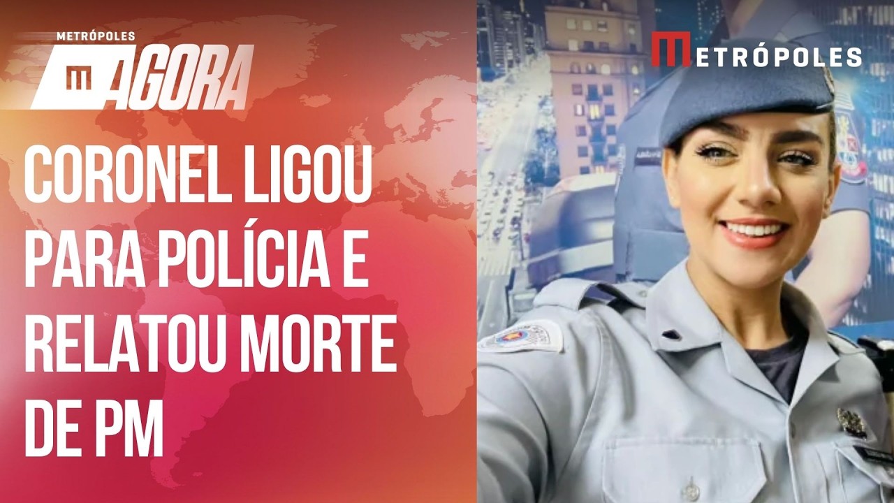 Coronel muda tom ao relatar morte da esposa PM