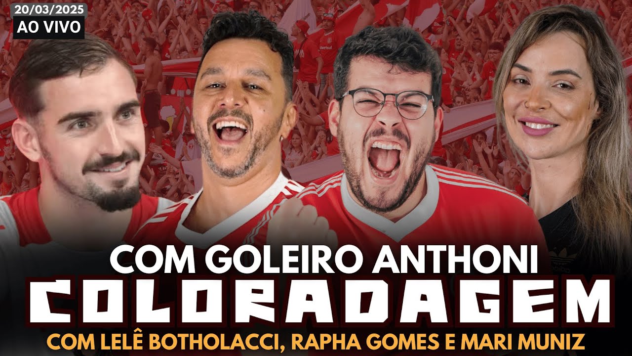COLORADAGEM AO VIVO COM O GOLEIRO ANTHONI! ABRINDO O JOGO SOBRE OS BASTIDORES TITULO GA&Uacute;CHO
