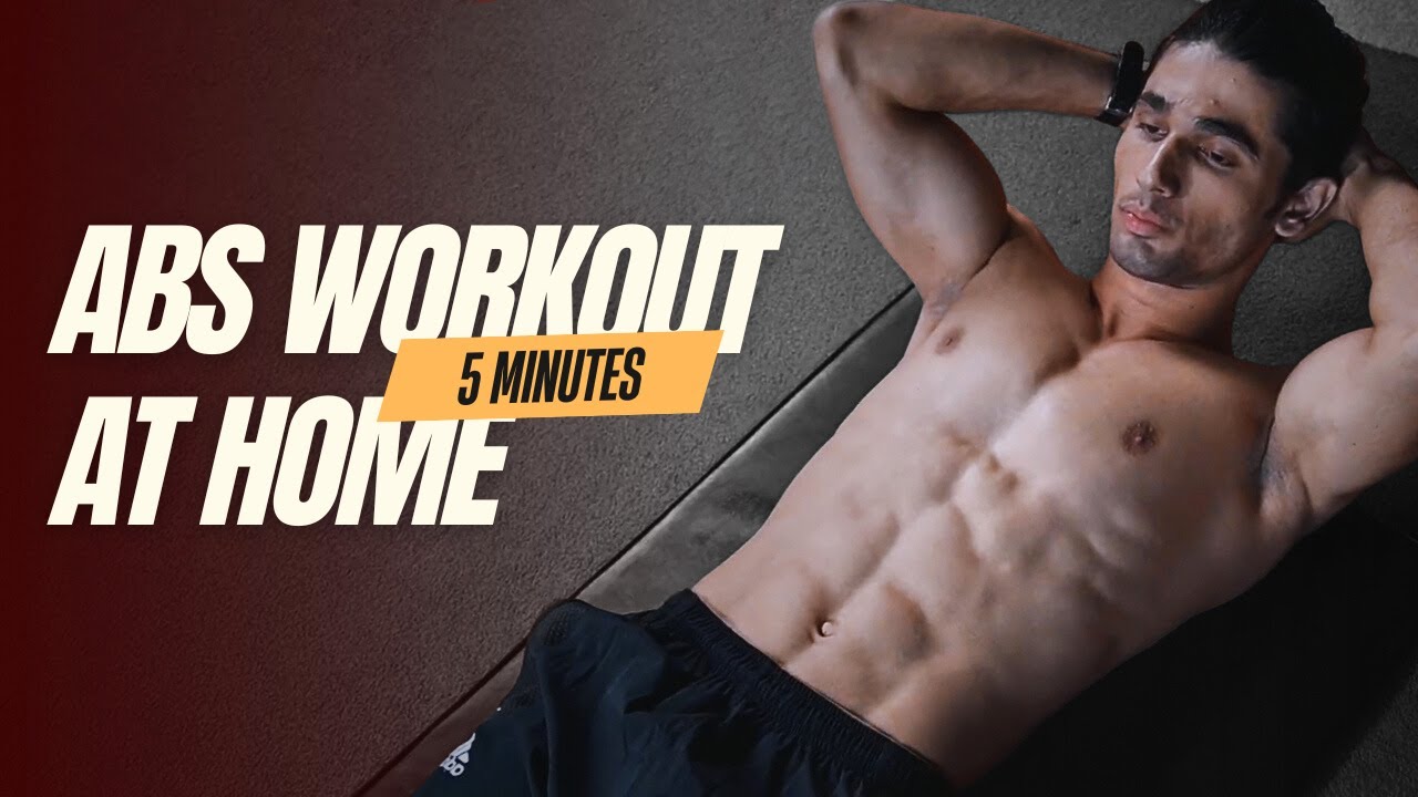 5 MIN Abs Workout For Beginners | Complete Core Workout At Home | Visible 6-Pack Abs |SLOVIC Fitness