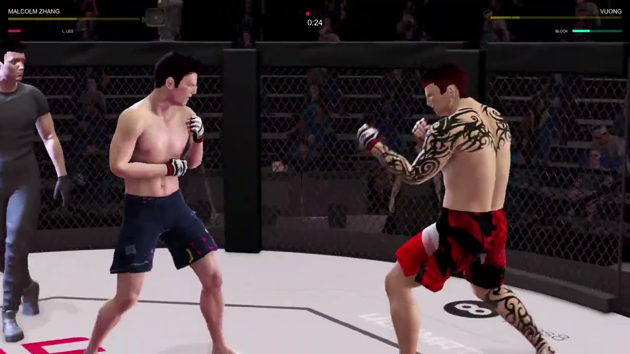 Ultimate MMA 2025 | MMA Striking - Gameplay - Just one low kick skill to knock out the opponent