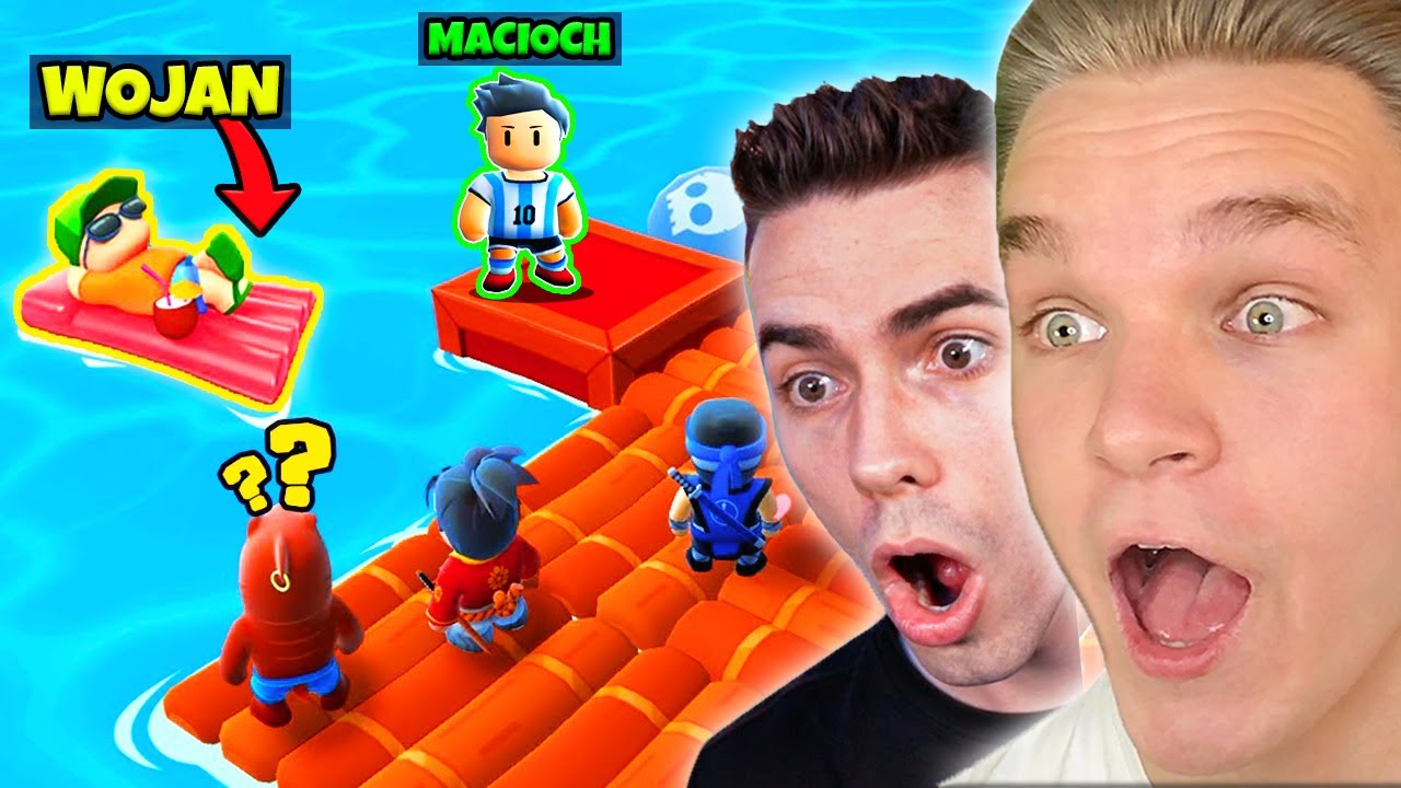 POTĘŻNY WOJAN i MACIOCH 💪 w Stumble Guys! *mega śmieszne 🤣*