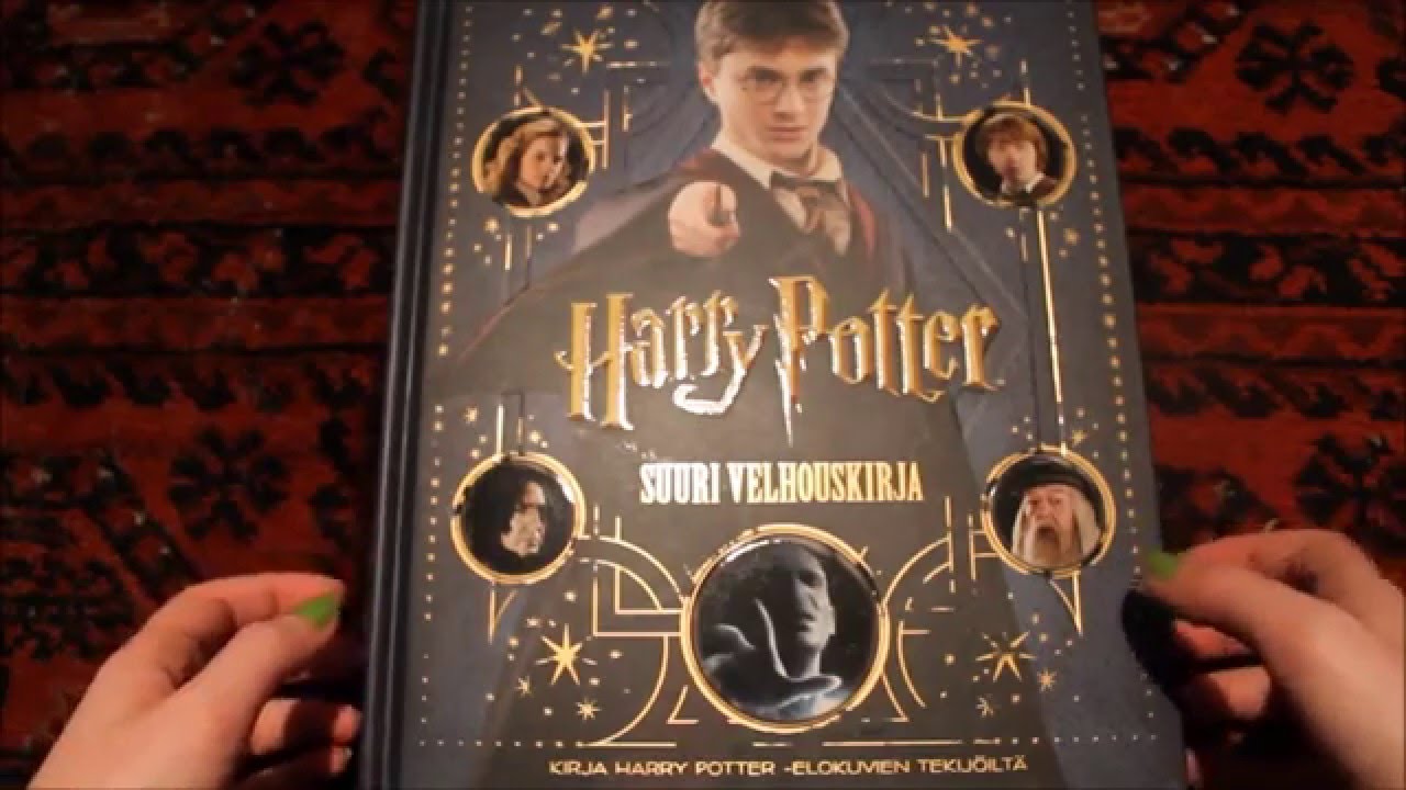 [ASMR] Harry Potter Film Wizardry Book (Crinkles & Tapping)