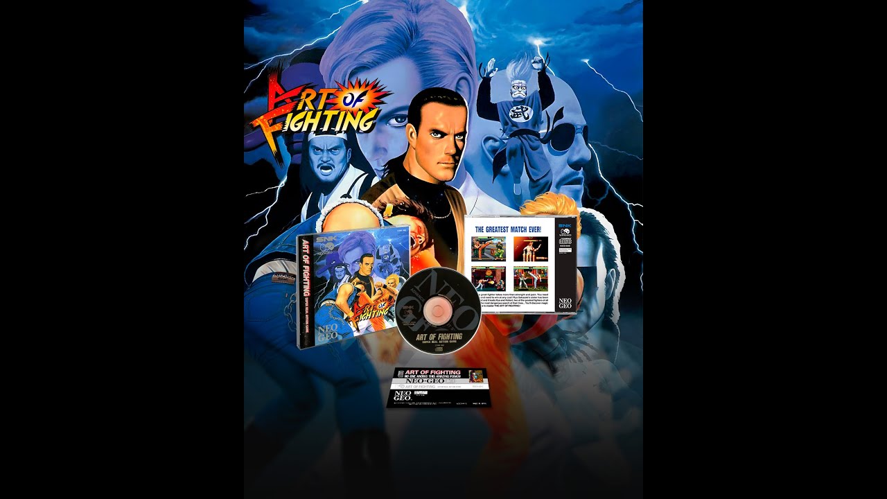 Unboxing the Art of Fighting Neoretrobox para NEOGEO CD e Neogeo CDZ