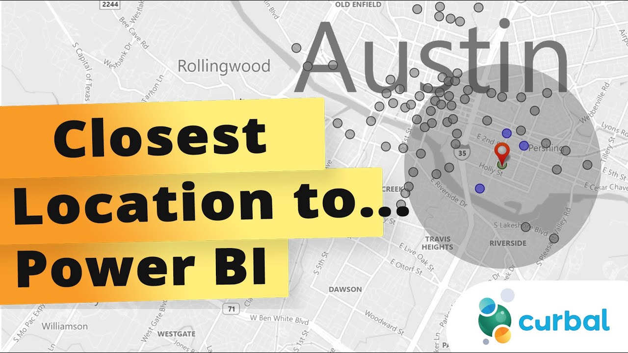 Find closest customer/ house/ shared bike... to your salespeople/🌋/location ;) in Power BI