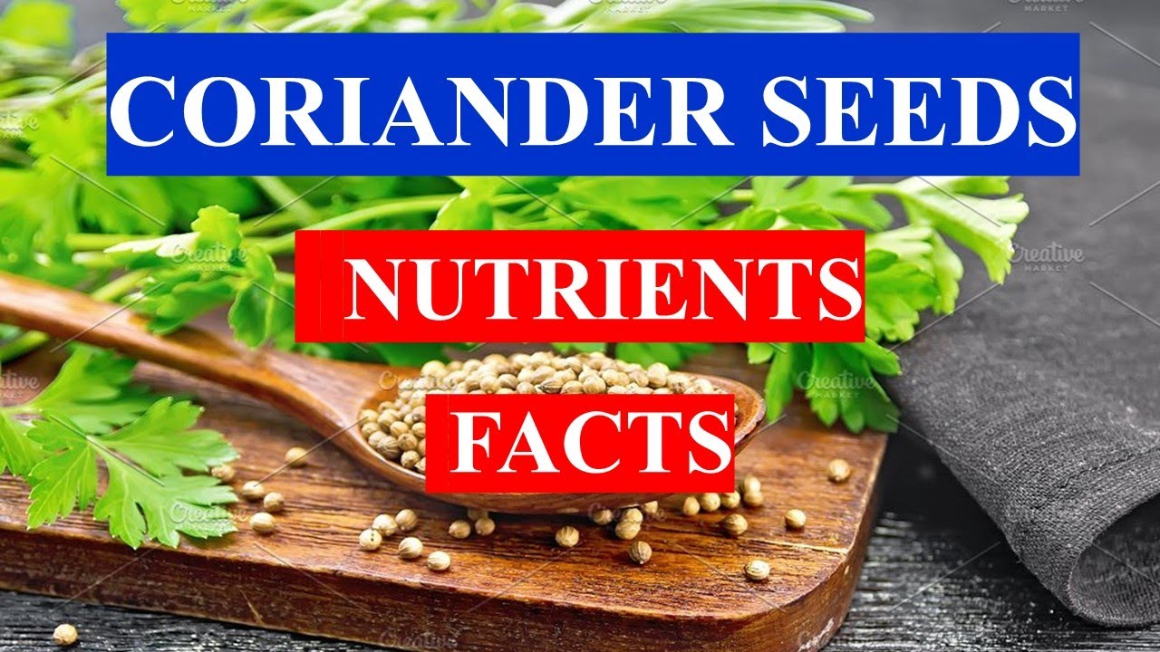 CORIANDER SEEDS - Spice -  HEALTH BENEFITS AND NUTRIENTS FACTS