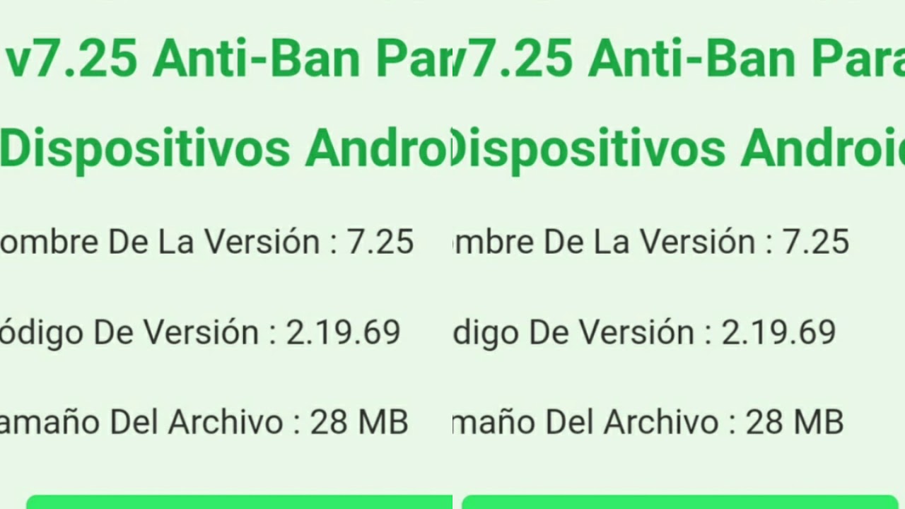 Descarga WhatsApp plus 7.25 anti-ban 2019😱