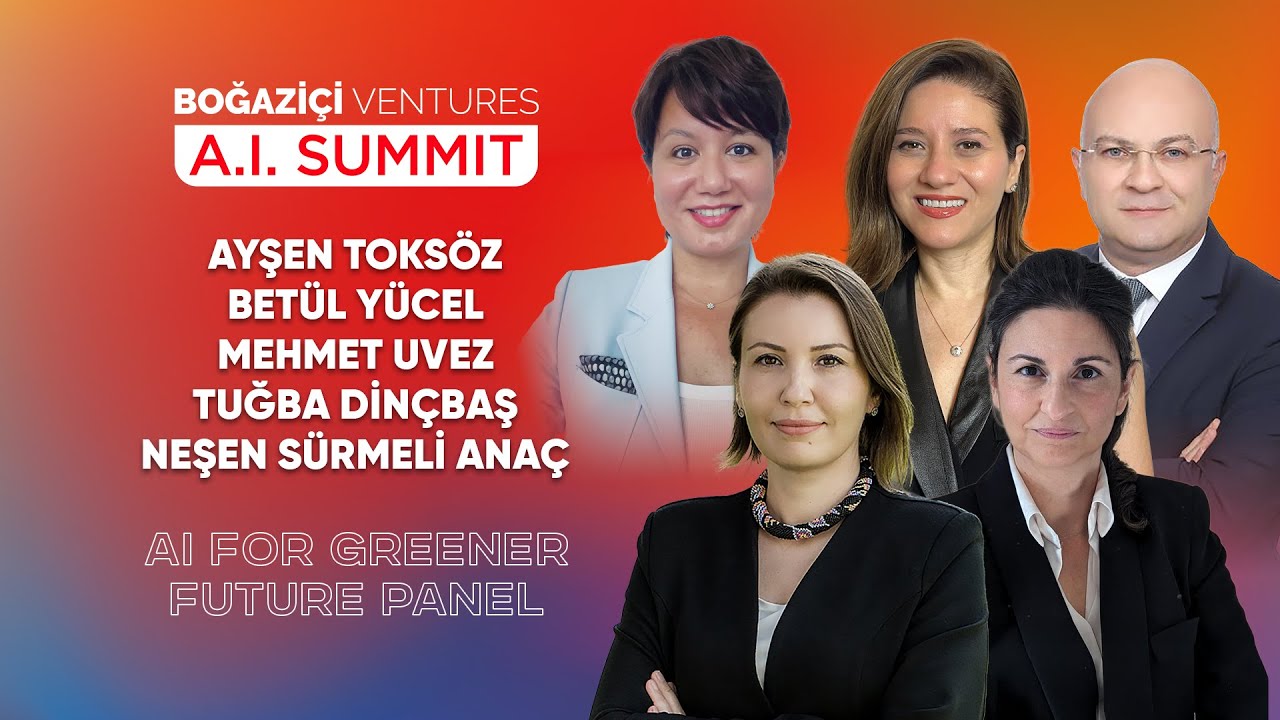 Daha Yeşil Bir Gelecek İçin Yapay Zeka Paneli | BV AI Summit III İstanbul