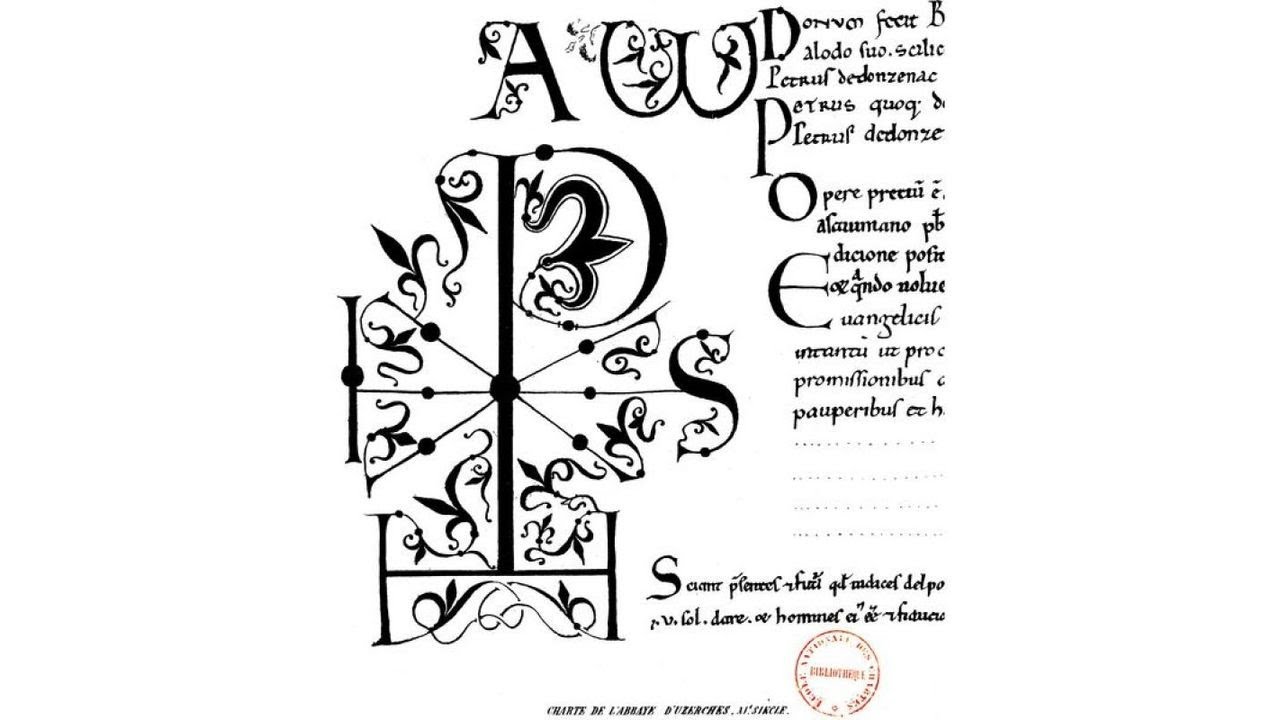 Les fac-similés paléographiques de l’École nationale des chartes