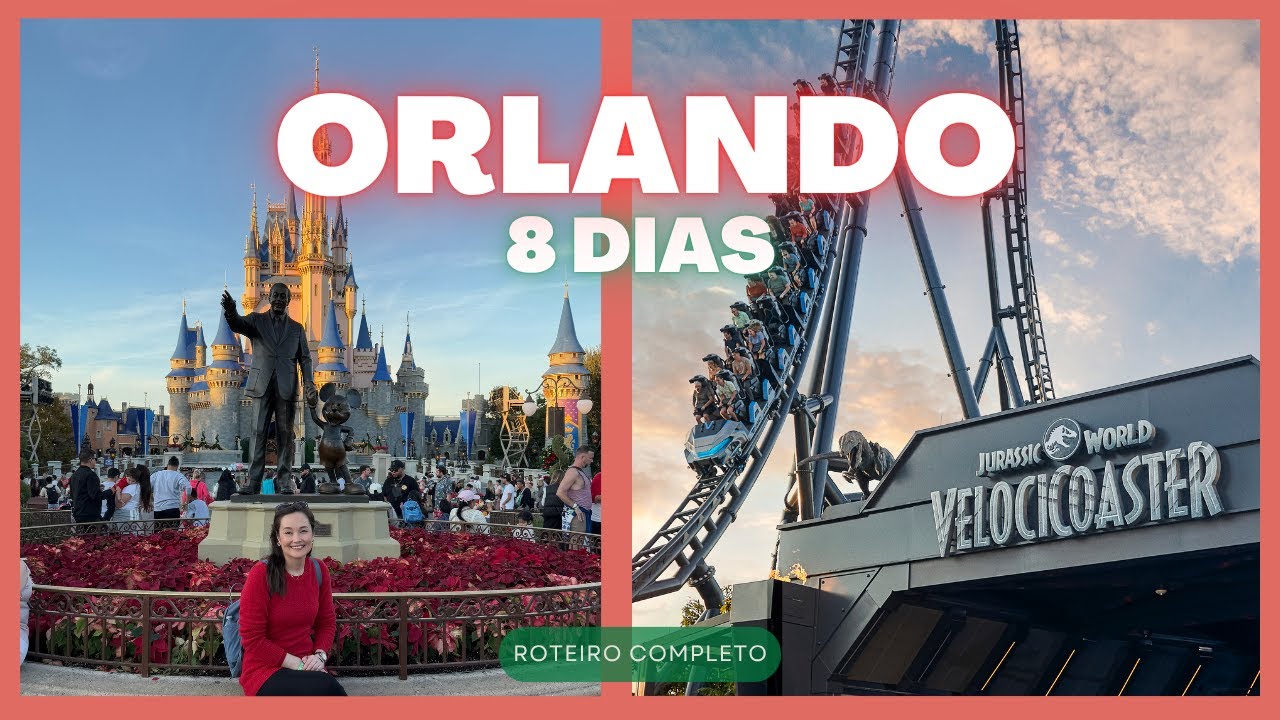 Roteiro completo em Orlando - 8 dias com parques e compras