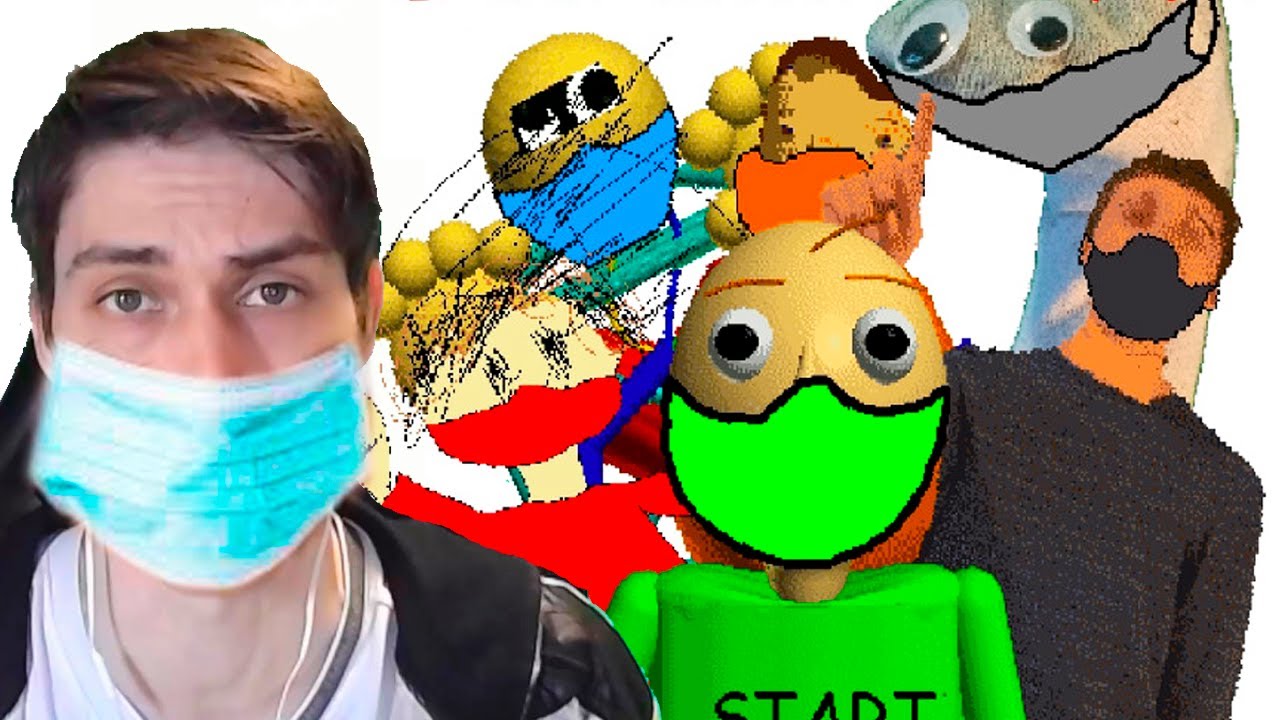 У БАЛДИ В ШКОЛЕ КАРАНТИН ! - Baldi's Basics Mod [Балди Мод]
