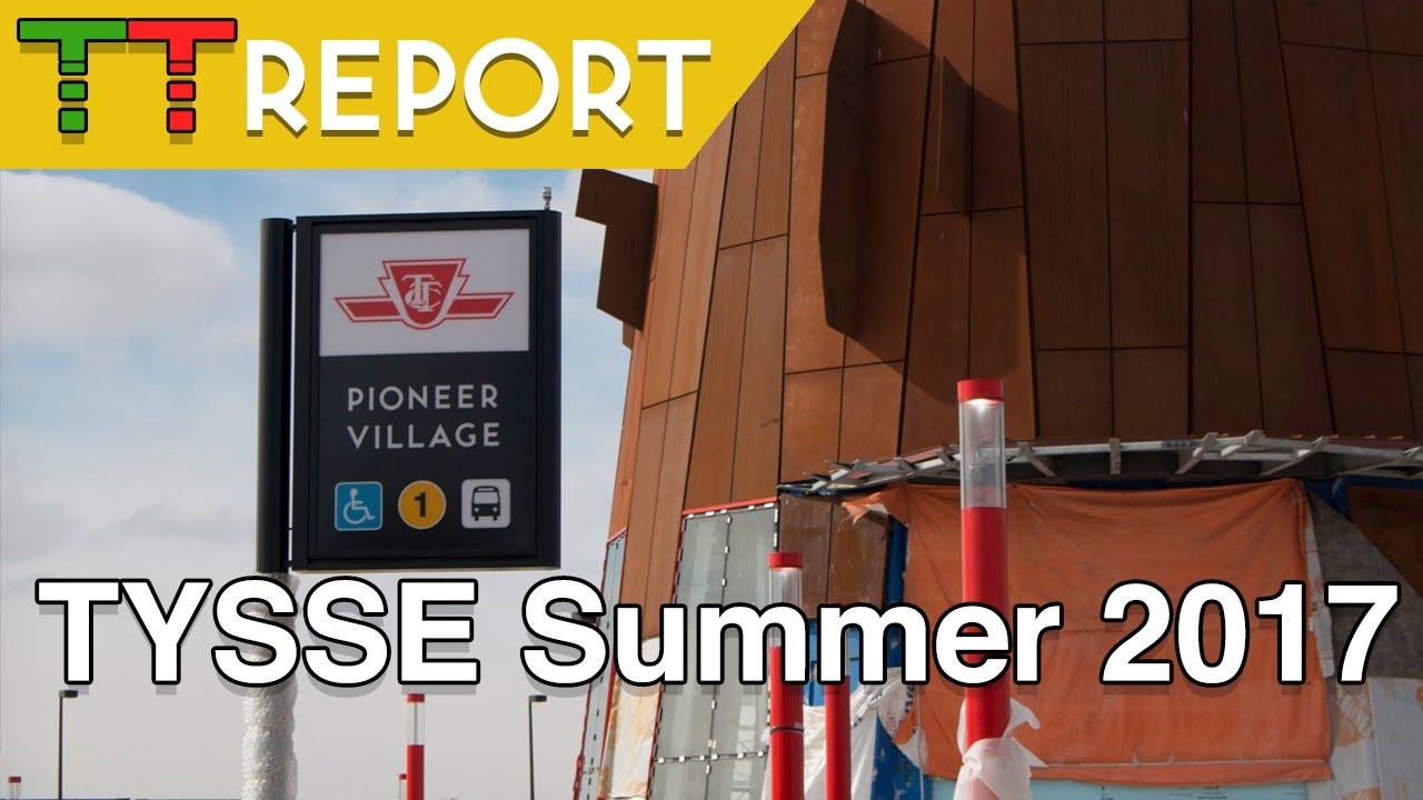 TTC News - York Spadina Subway Extension Progress July 2017