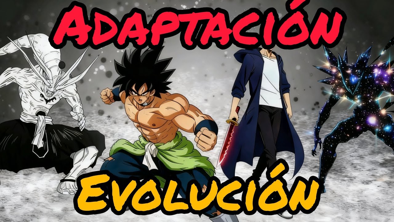 Personajes que evolucionan y se adaptan en combate