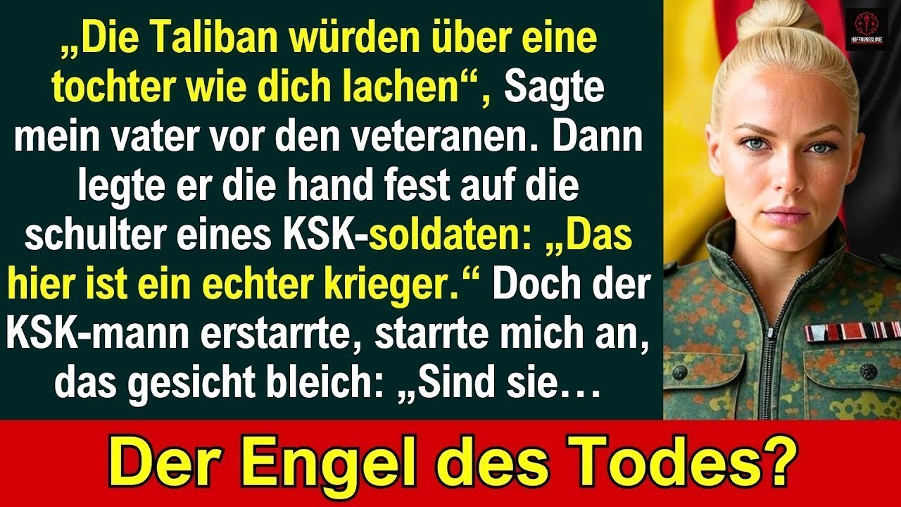 Mein Vater erniedrigte mich vor den Veteranen – bis der KSK-Soldat mich „Todesengel“ nannte