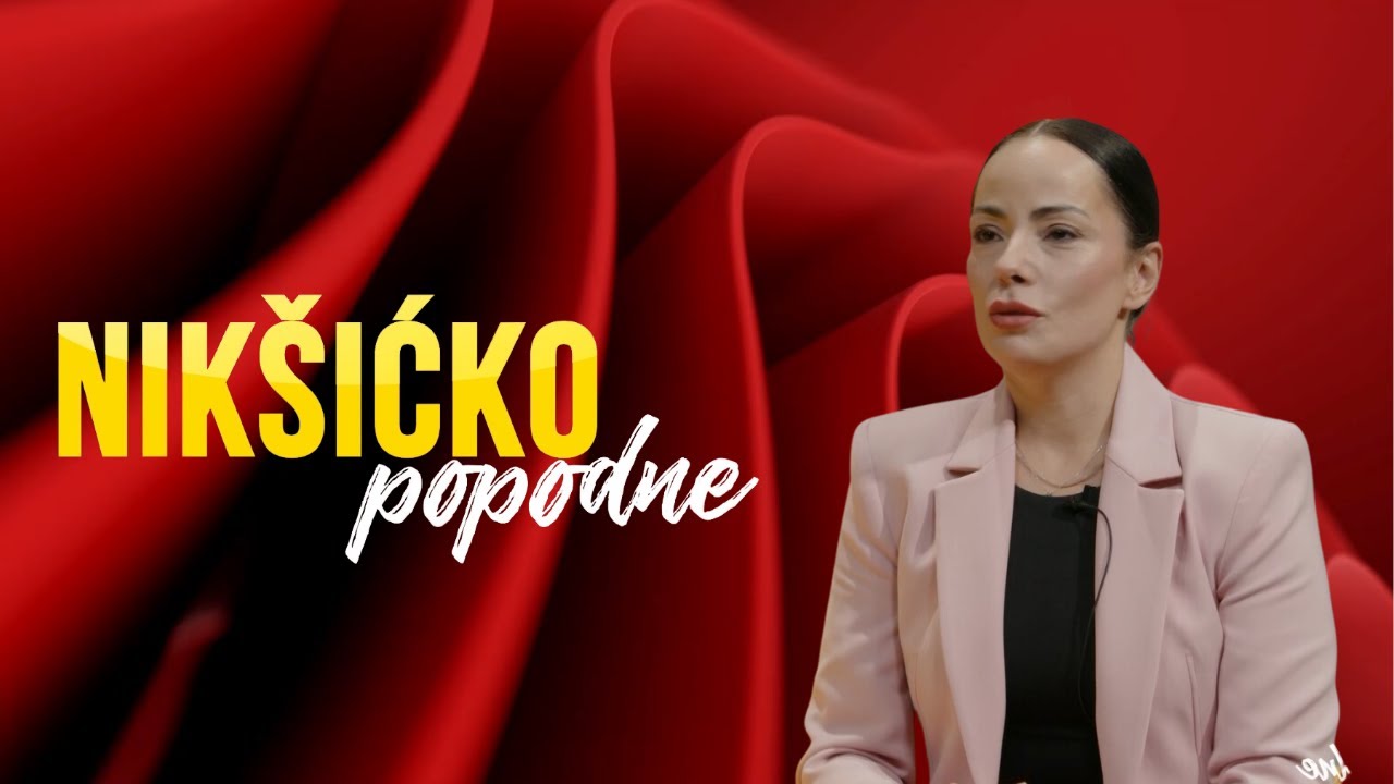 NIKŠIĆKO POPODNE: Nina Žižić - pop pjevačica 28.10.2024.
