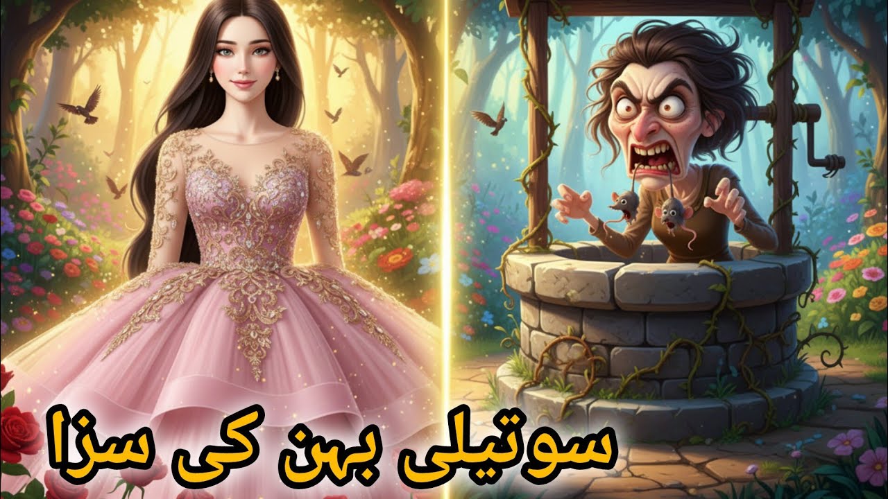  Stepsister Punishment  Fairy tales storie | Urdu fairy tales | stories for teenagers 