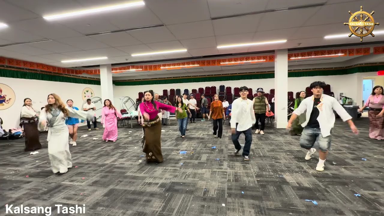 Dhokham Chushi Gangdruk night party Gorshey 06-12-26#tibetanvloger ￼