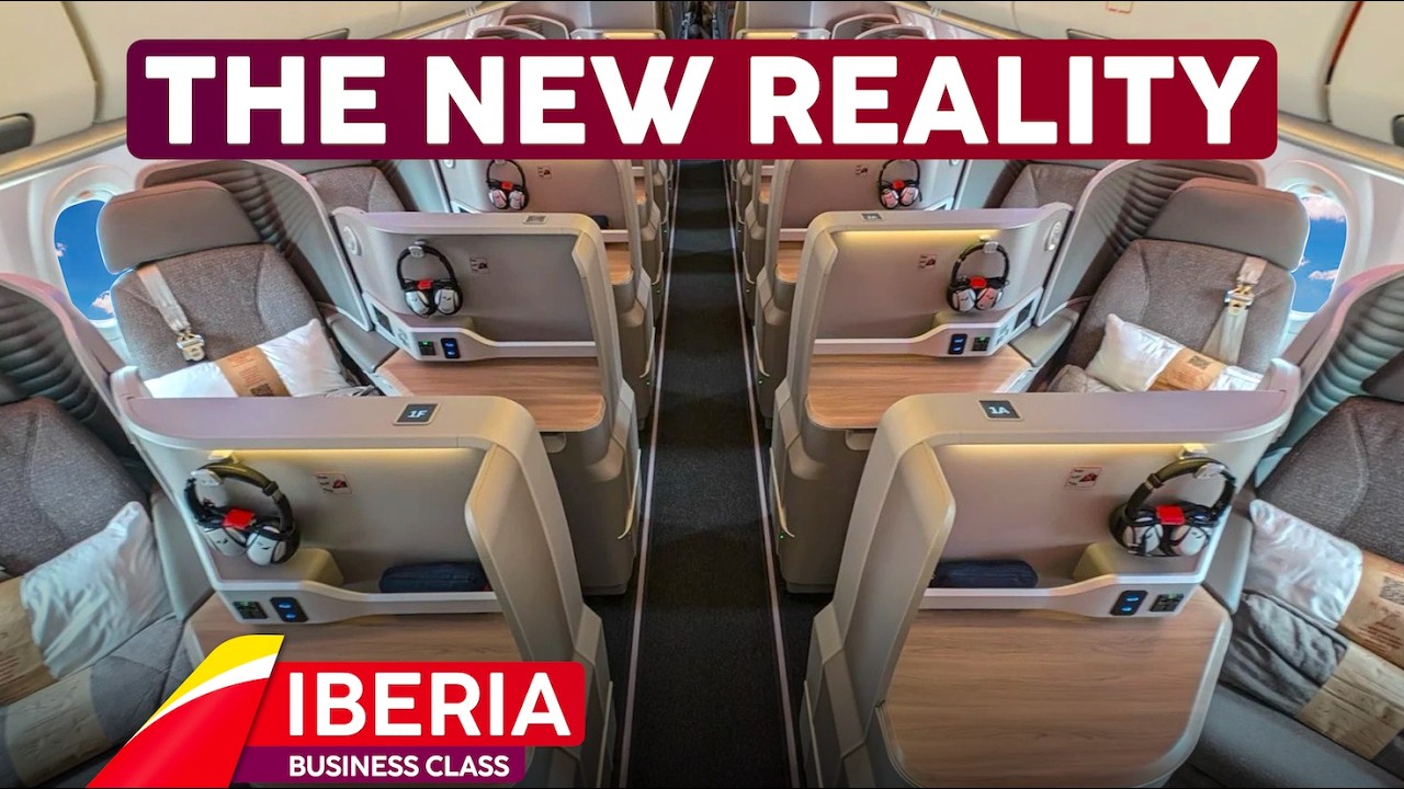 Бизнес-класс IBERIA на A321XLR: Новая реальность