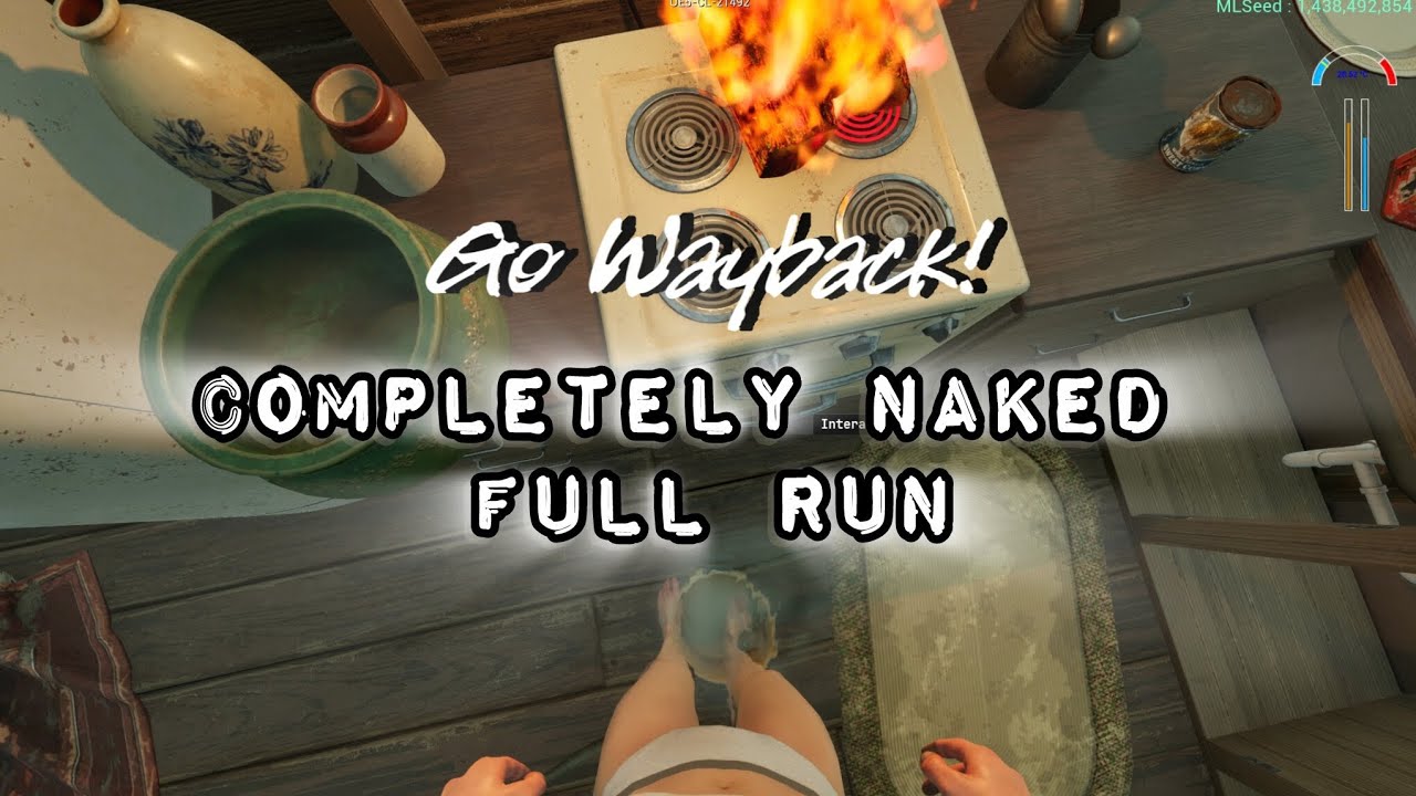 🔥 Go Wayback Hardcore: Full Run NAKED and zero gear… Just a Compass