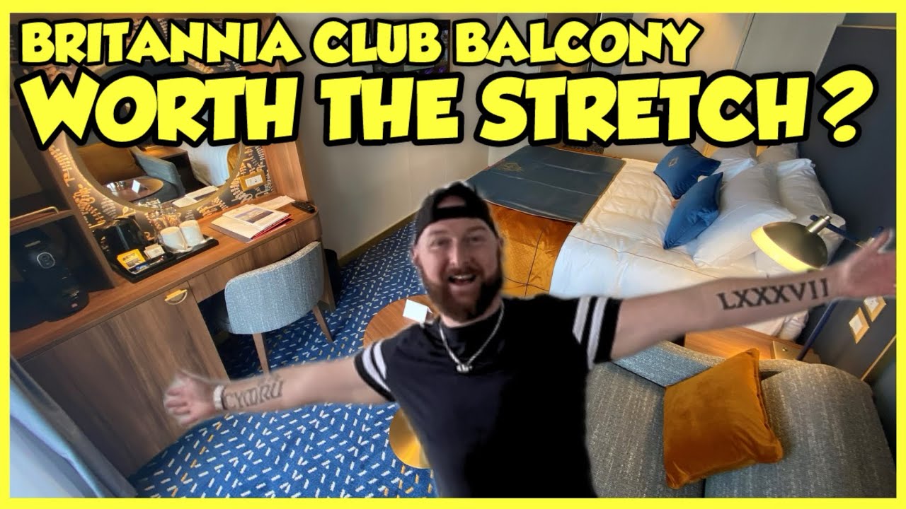 Is a Britannia Club Balcony on Cunard Queen Anne worth the money? Stateroom 7074 tour.