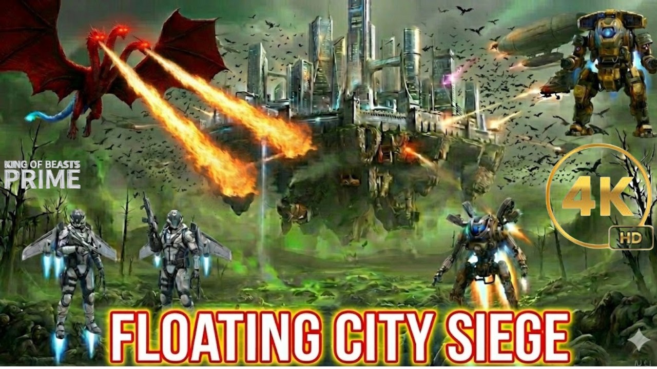 Humanity's Last Stand | Titan Mechs vs King Ghidorah's Million-Strong Army!
