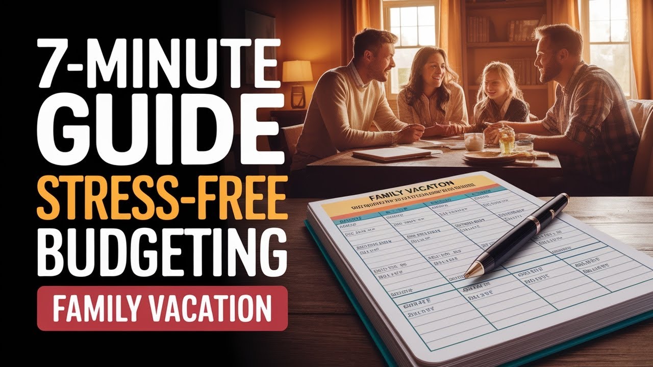 Stress-Free Budgeting for a Family Vacation