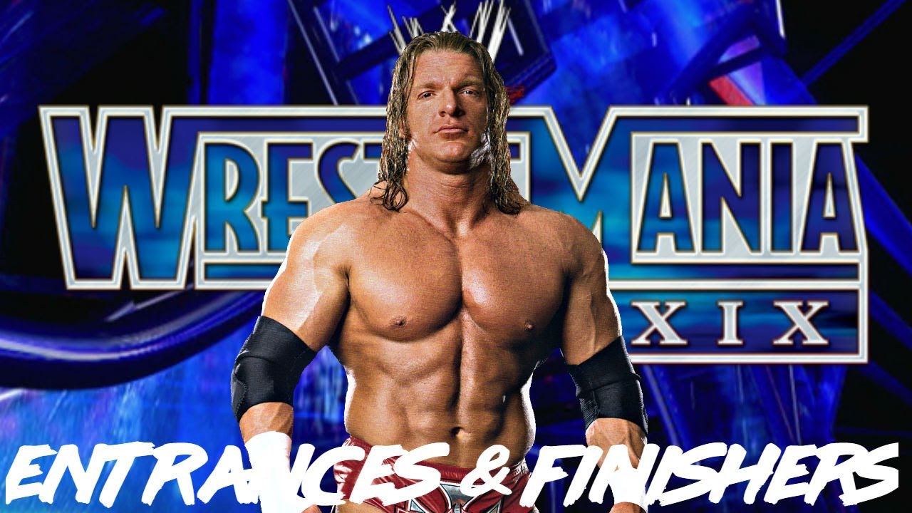 WWE Wrestlemania XIX Entrances & Finishers Triple H