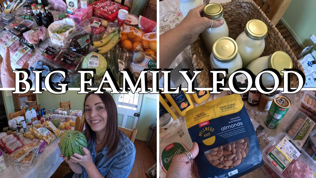Последняя покупка в этом году! | Woolies, Coles и магазин здорового питания | Большая семейная за...