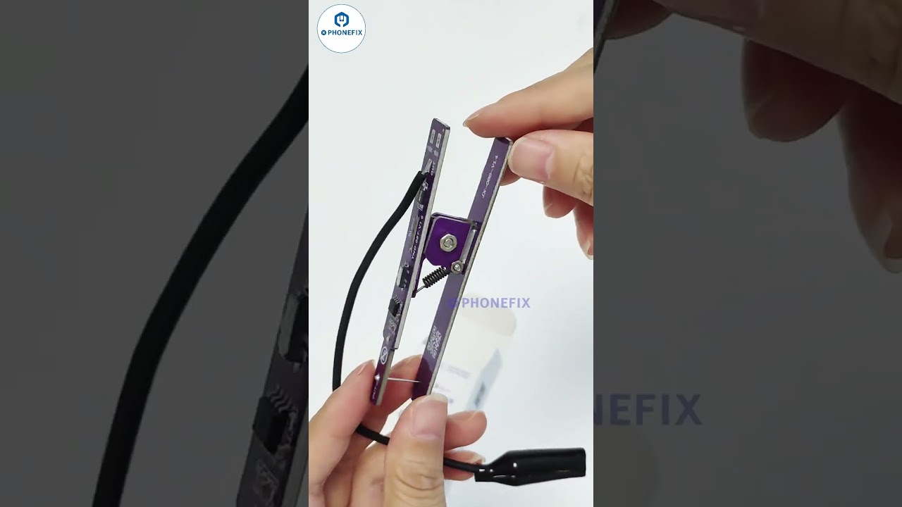 &iquest;C&oacute;mo usar el clip universal Lanrui M191 para reparar placas base de iPhone y Android?