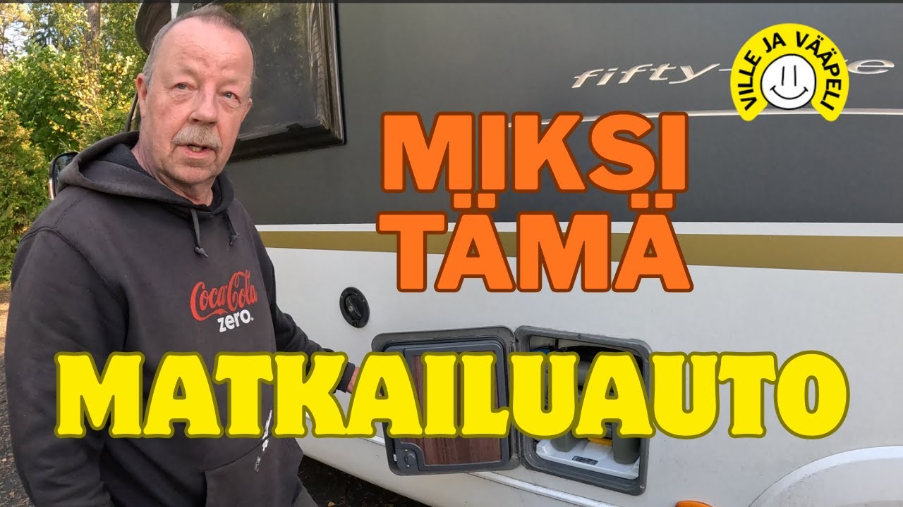 MIKSI JUURI TÄMÄ MATKAILUAUTO? Myös auton käyttöohjeita eri tilanteisiin.