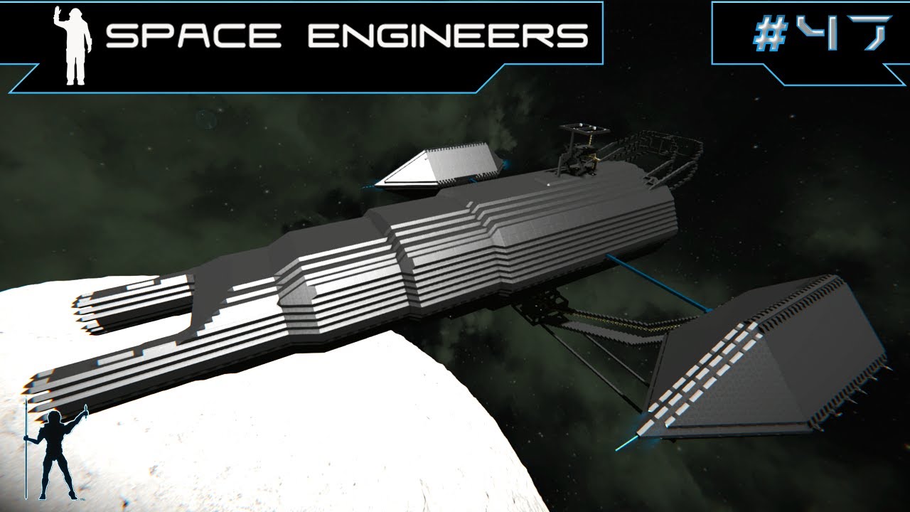 Designing The New Capital Ship! (Part 9.5 - Plan Changes) - Space Engineers LP - E47