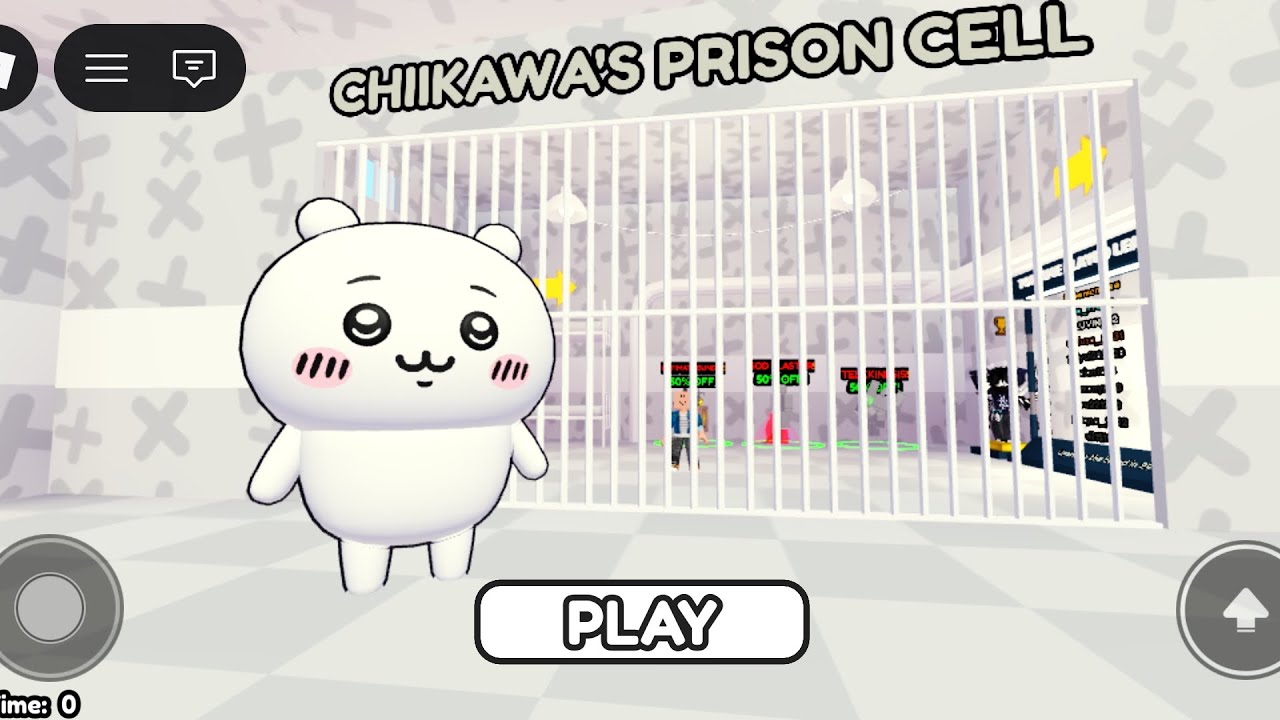 I TRIED TO ESCAPE THE CHIKAWA'S PRISON CELL ON ROBLOX 🤯