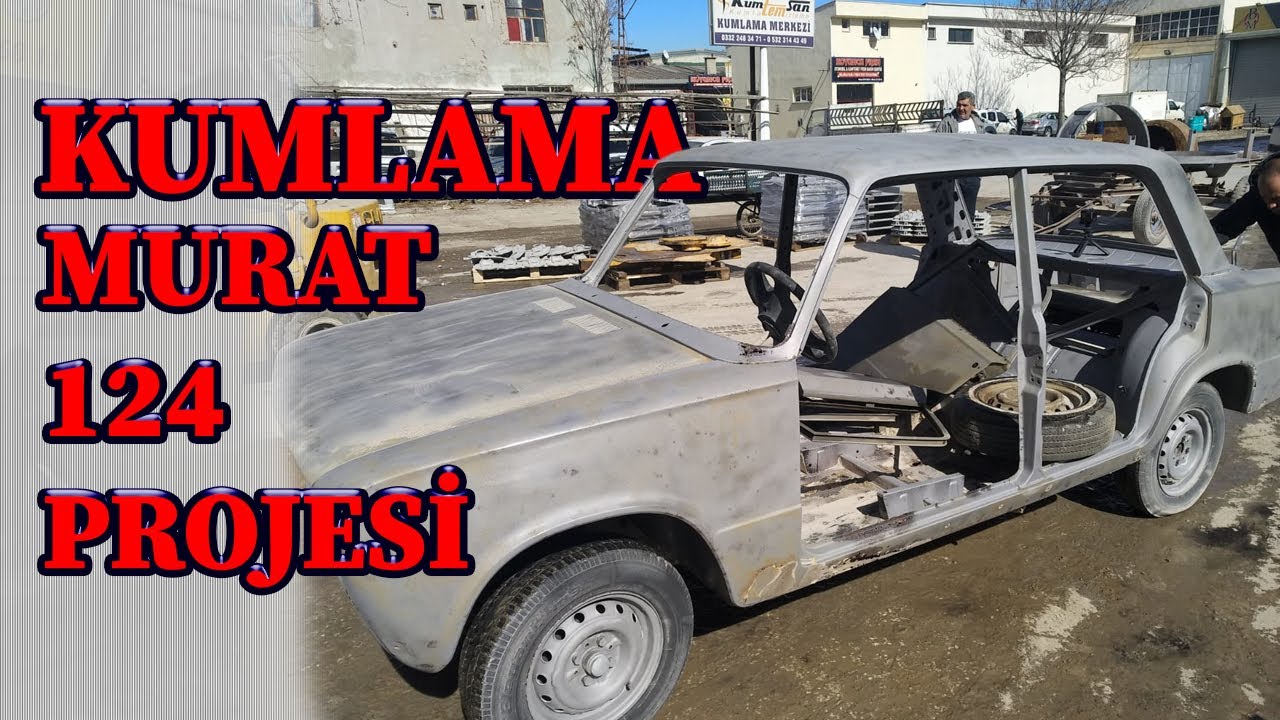 Araç Kumlaması Nasıl Yapılır | Hassas Sulu Kumlama İşlemi | Murat 124 Projesi | 5. Bölüm