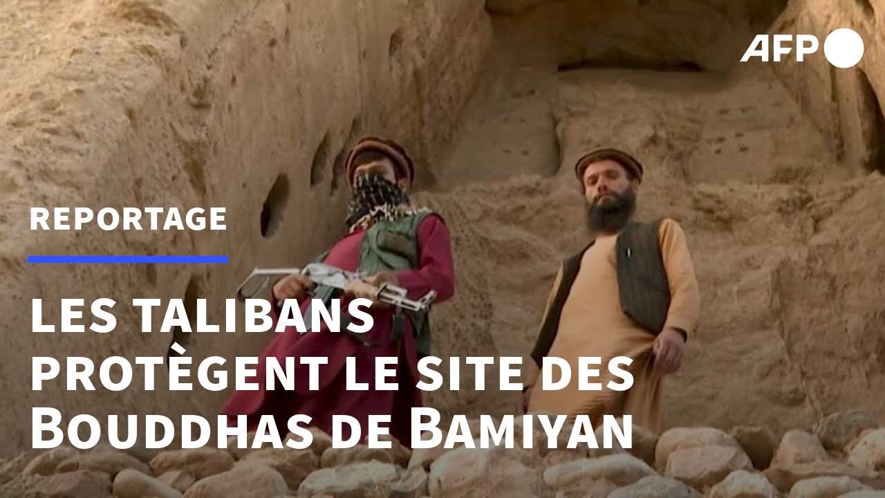 Afghanistan: les talibans veillent sur le site des Bouddhas de Bamiyan | AFP