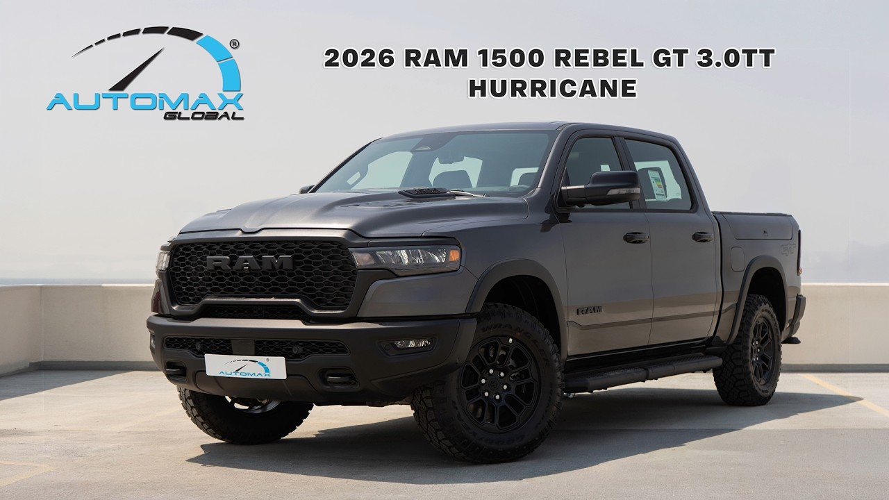 2026 RAM 1500 Rebel GT 3.0TT Hurricane | Granite Crystal | 420HP | Fast Walkaround 🔥