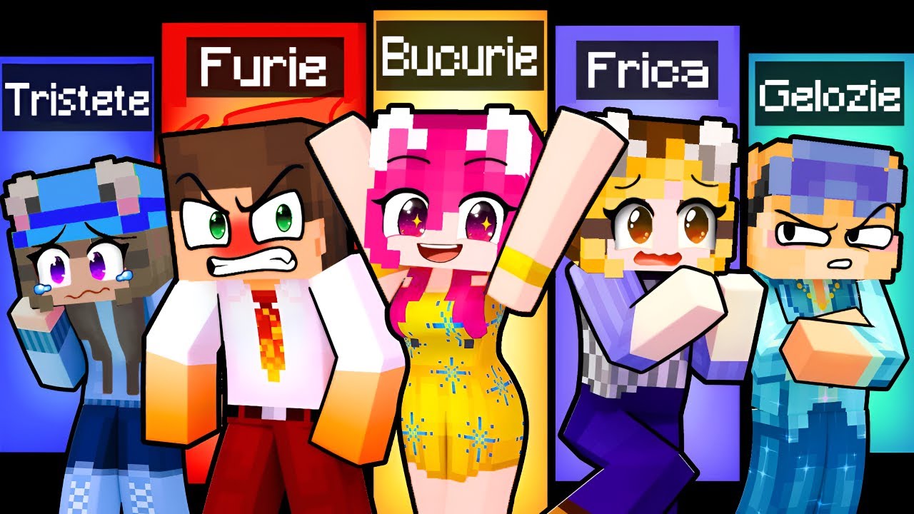 Am IMPARTIT *EMOTIILE* cu PRIETENII MEI in Minecraft?